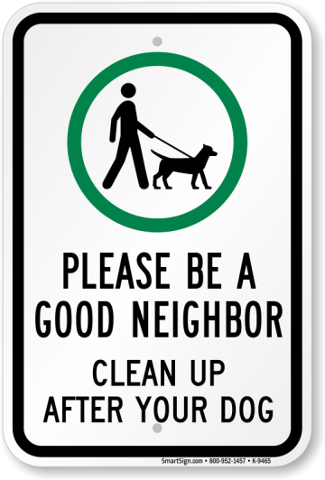 pickup sign